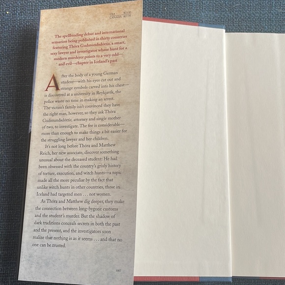 Last Rituals (An Icelandic Novel) Yrsa Sigurdardottir. Mystery. Secret symbols. - Picture 3 of 10